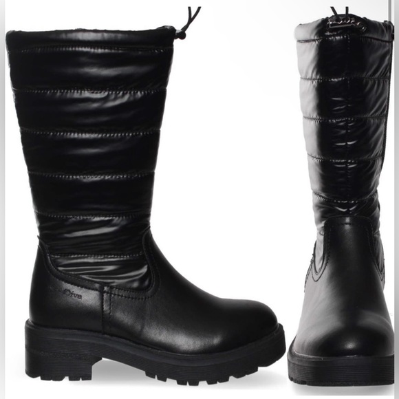 NIB AquaDiva Joliette waterproof puffed winter boot - size 6 - Picture 1 of 2